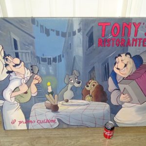 Lady & the Tramp Canvas